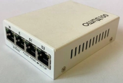Unidirectional data transmission gateway with the possibility of its branching "OSHPD100"