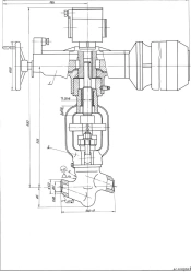 Shut-off valve 1052-65-EC DN65/PN23,5