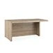 Writing desk with asymmetrical supports, right Solid