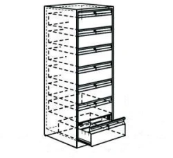 File cabinet TV-MShK-1.5.01