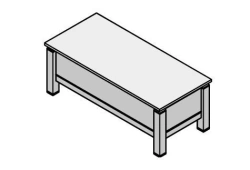 Executive desk. Set of furniture "Bond"