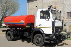 Road combined machine KO-713N-44 (on the basis of chassis MAZ-4381C0, MAZ-438121)