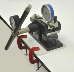 Portable device for measuring hardness of blades of cold weapon blades "ALMAZ"