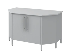 High laboratory end table with drawer Mod.-1500 SLTTKn in