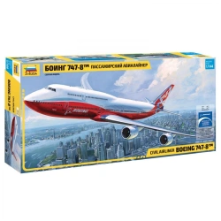 Build model Boeing 747-8 Passenger airliner