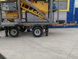 Novus Trailer 98775 for transporting machinery, various cargoes, cargo containers, dependent or pneumatic suspension,