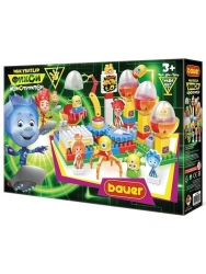 Children's educational construction toy Bauer "Fixiki" series "Incubator" set 103 elements in a box, article 602