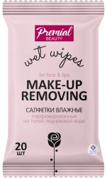 PREMIAL Wet wipes for make-up removal 1/20/24