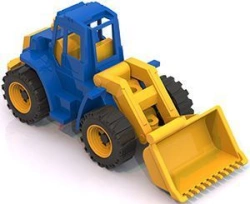 Tractor "Angara" with grader
