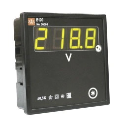 B-series panel digital voltmeter: version B120