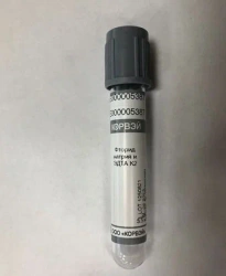 Vacuum tubes for venous blood sampling CORVAY with sodium fluoride and EDTA K2, glass Size: 16*100 mm; vacuum volume: 4.5 ml