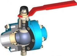 Spherical (ball) cranes type KC