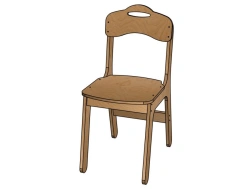 Stool ''Timosha'' H=340 (paint)/ StD35