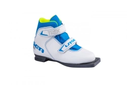 Children's ski boots TREK Laser2 white (logo blue) 75