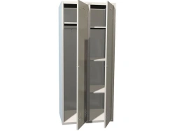 Locker room cupboard PRACTIK Standard LS-21 U