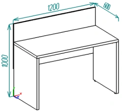 Table for filling in the documents of MGN