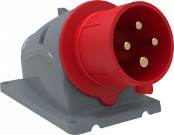 PSN52-032-4 Stationary plug SSI-524 32A-6h/380-415V 3P+RE IP44 MAGNUM IEC