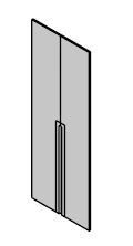 Doors high MDF. Set of furniture "Remo"