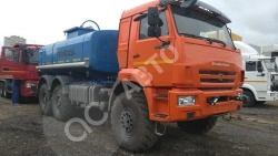 Service water tank truck on chassis KamAZ 43118 of modification 338213-02