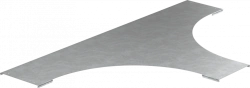 CRT05D-4-400-10-HDZ Ladder extension cover LESTA T-base 400mm R600 HDZ IEK