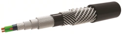 Geophysical load-carrying cable KG in version with Oa for horizontal wells research, rated voltage
