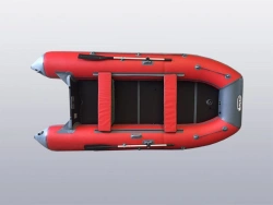 Inflatable PVC boat "Big Boat". Transom boat with keel Bering340