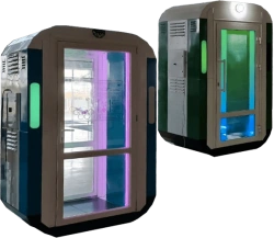 Medical apparatus for deactivation of viruses and prevention of viral diseases "Health Capsule "ULTRAOZON".