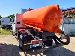 Vacuum tank truck type 2790E, modifications 2790E-58 on the basis of GAZ chassis, C4 modifications C42R33, C42R36.