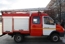 AGDZS gas smoke protection service vehicle on GAZ 2705 chassis (chassis modifications, base vehicles 2705, 27057)