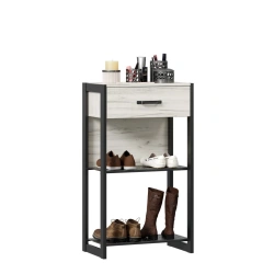 Techno LD.678300.000 Bollard (Oak Craft White/Black )