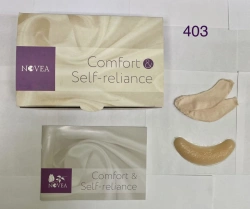 Breast (breast) exoprosthesis based on silicone gel, model 403