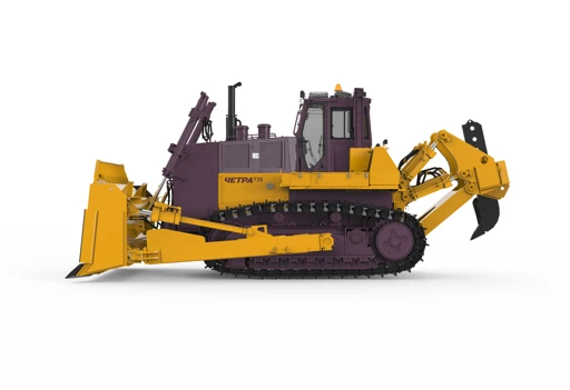 Crawler Tractor Chetra T-35.01KB-3 Heavy-Duty Bulldozer