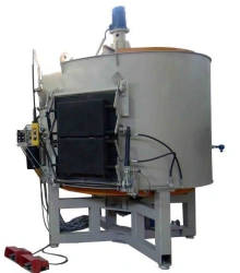 Carousel type electric resistance furnace with oxidising atmosphere, model SAO
