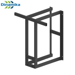 Wall farm for practice basketball backboard
