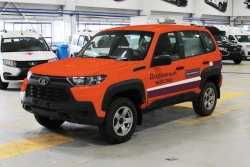 Car type NV30, mod. NV300G cat. M1G in the version "Road Master", on the basis of LADA 2123 NIVA