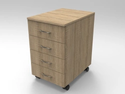 4-drawer underbench art. no. TP59.04.4Ya