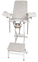 Stationary gynaecological chair with fixed height seat and adjustable backrest KGS-02-"Diakoms" according to TU