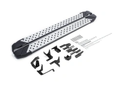 Sill plate "Bmw-Style" D180AL + fixing kit, RIVAL, Hyundai Tucson 2021-, Hyundai Santa Fe