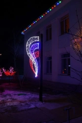 LED console (LED panel) "Sochi" - decorative street lamp on brackets (modifications 220V, 24V,12V), A