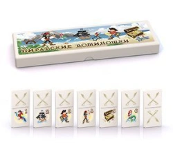 Small dominoes "Pirates"