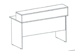 Reception desk