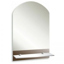 Hinged shelf with mirror "Bashkir Furniture Factory" brand