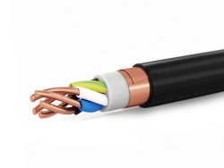 Power cable with plastic insulation for voltage 0, 66; 1kV of mark VVGE
