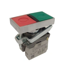 Switch with double pusher 22mm metal (CME 8C)