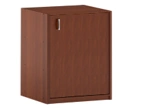 Hinged cupboard