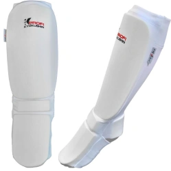 Shin and instep shields with tendon protection for Kyokushin Pro, art. no. Shch7401E.KP