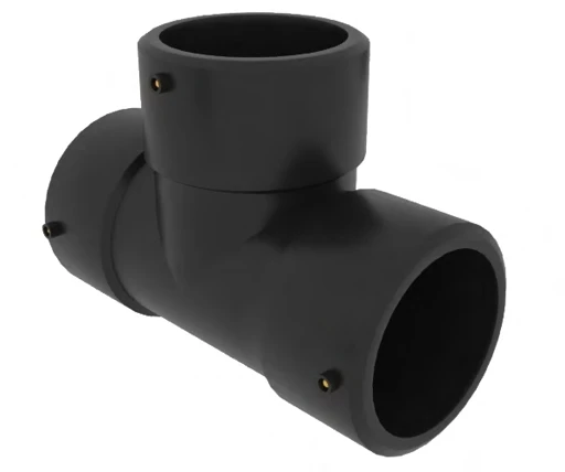 Electric Welding Polyethylene Equal Tee Fitting
