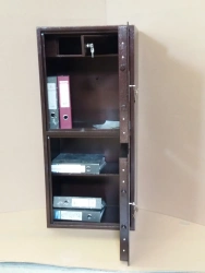 Metal safes with SFM marking. Burglary resistance class H0