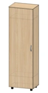 Single-door wardrobe