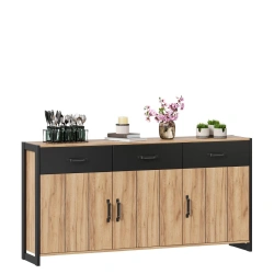 Techno LD.678220.000 Combination cabinet (Oak Kraft white/Grey slate )